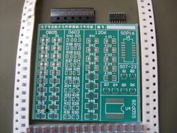 לוח תירגול הלחמה SMD