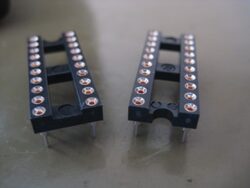 sockets DIL :PIN24